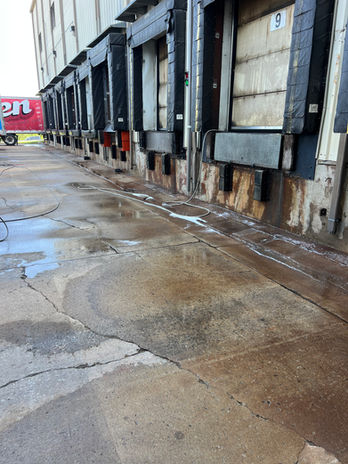Our monthly recurring dock cleaning. 