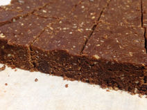 Fudgy Date Brownie Bars