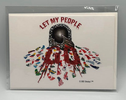 Thumbnail: "Let My People Go" Notecards