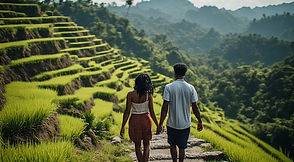 The iconic Tegallalang rice terraces, a coffee plantation, sacred temples, and the Ubud monkey forest in one day.