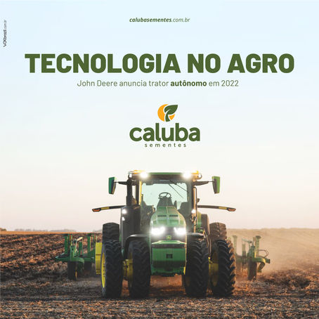 John Deere anuncia trator autônomo que chega ao mercado em 2022