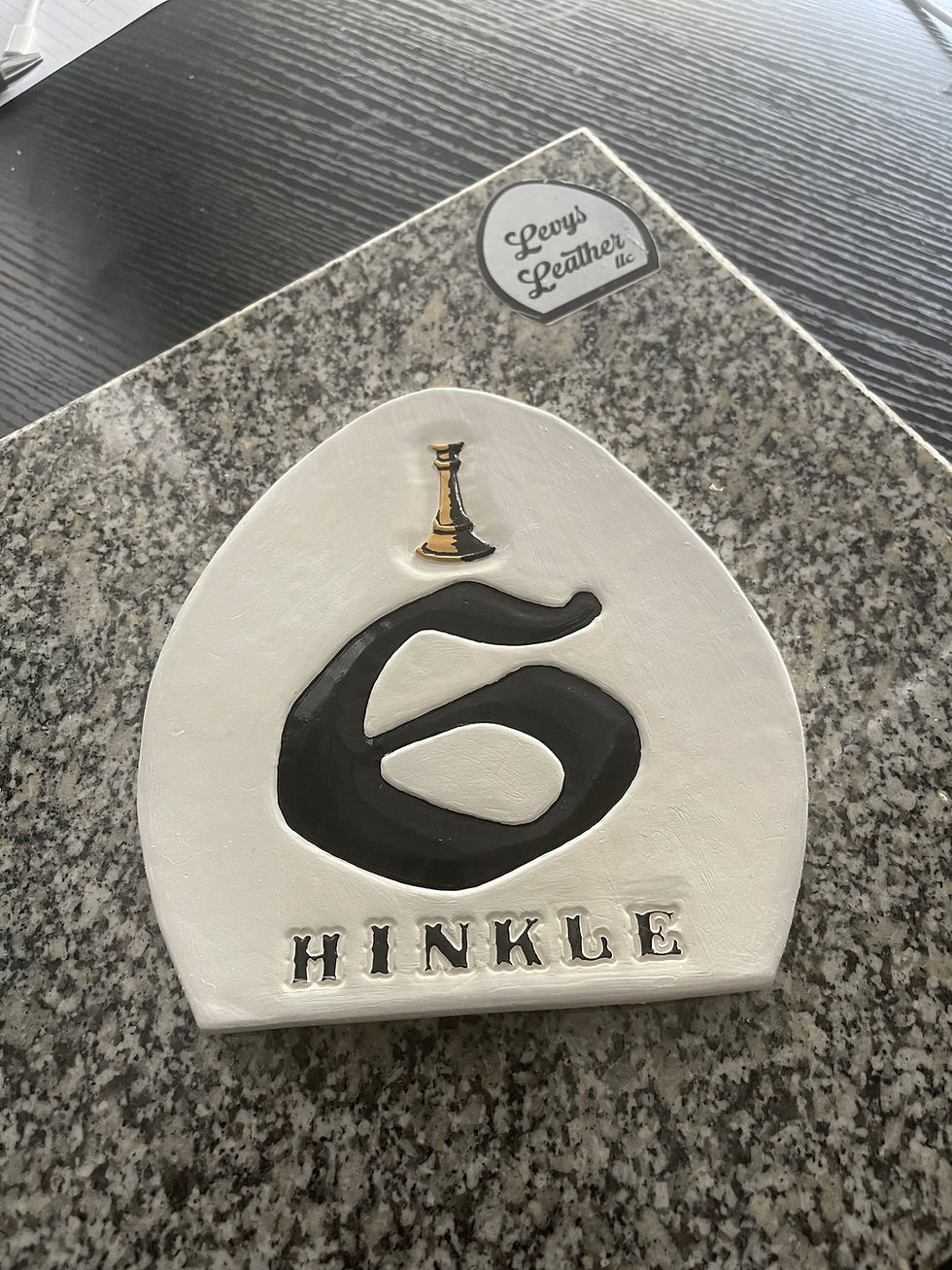 Thumbnail: CUSTOM LEATHER SHIELD