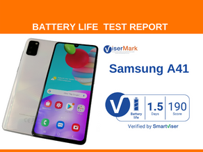 Samsung A41 ViserMark Battery Life