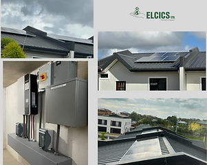 Innocent Manor Town House Solar Backup system supplied and installed by ELCICS LTD.