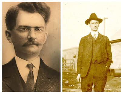 Dr. W.H. Wooten (left) and Monroe Jetton. (Photos from Wooten descendants and the Jetton Family Papers at UNC Charlotte/Atkins Library, respectively.)