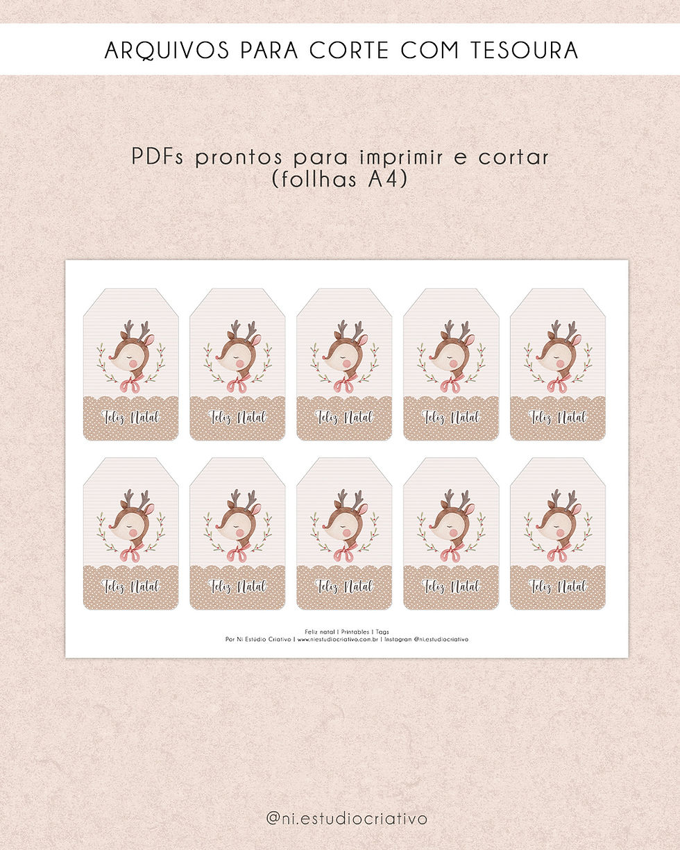 Miniatura: Printables Feliz Natal