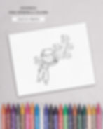 Miniatura: Pequeno Príncipe | Para colorir