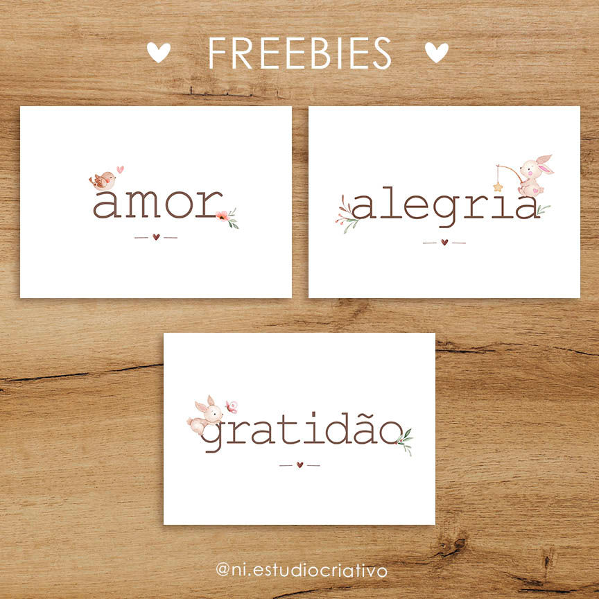 Freebie #3 - Posters