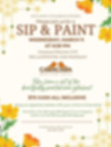 Caracara March Sip and Paint