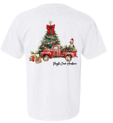 Beagle Creek Headwear Christmas Tshirt