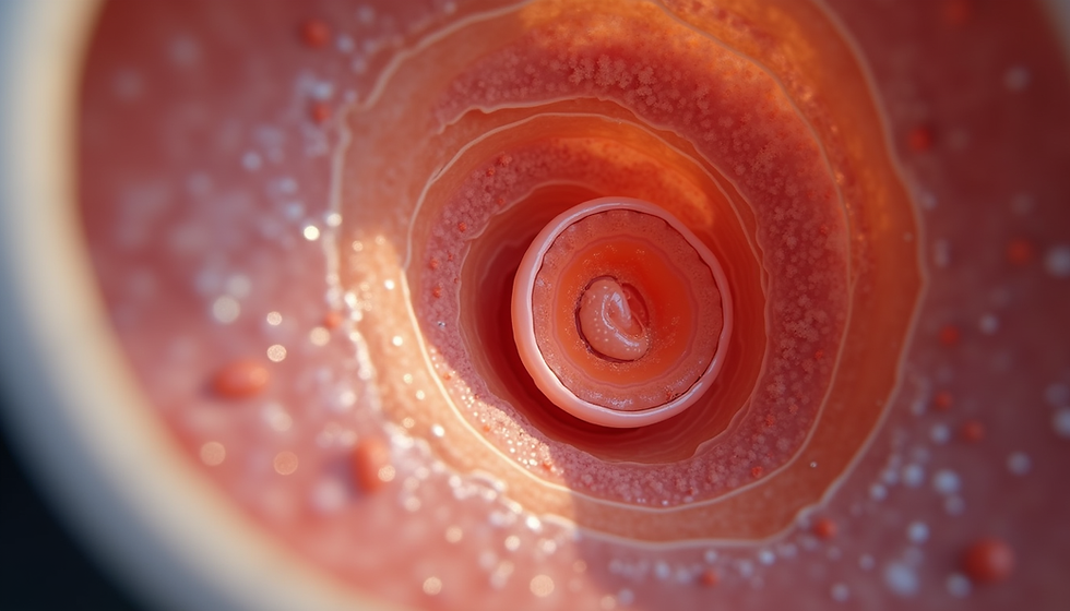 Image of a human cochlea