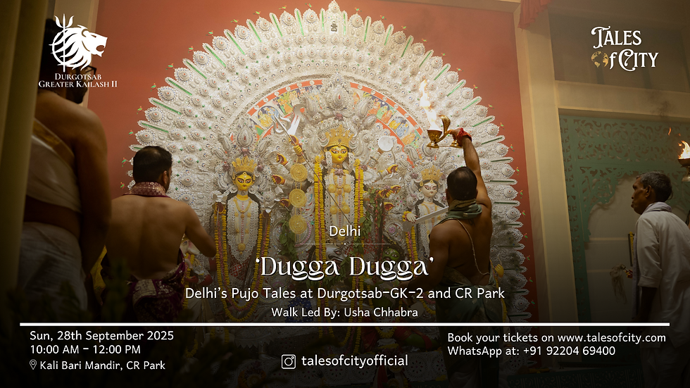 ‘Dugga Dugga’ -Delhi’s Pujo Tales at Durgotsab-GK-2 and CR Park