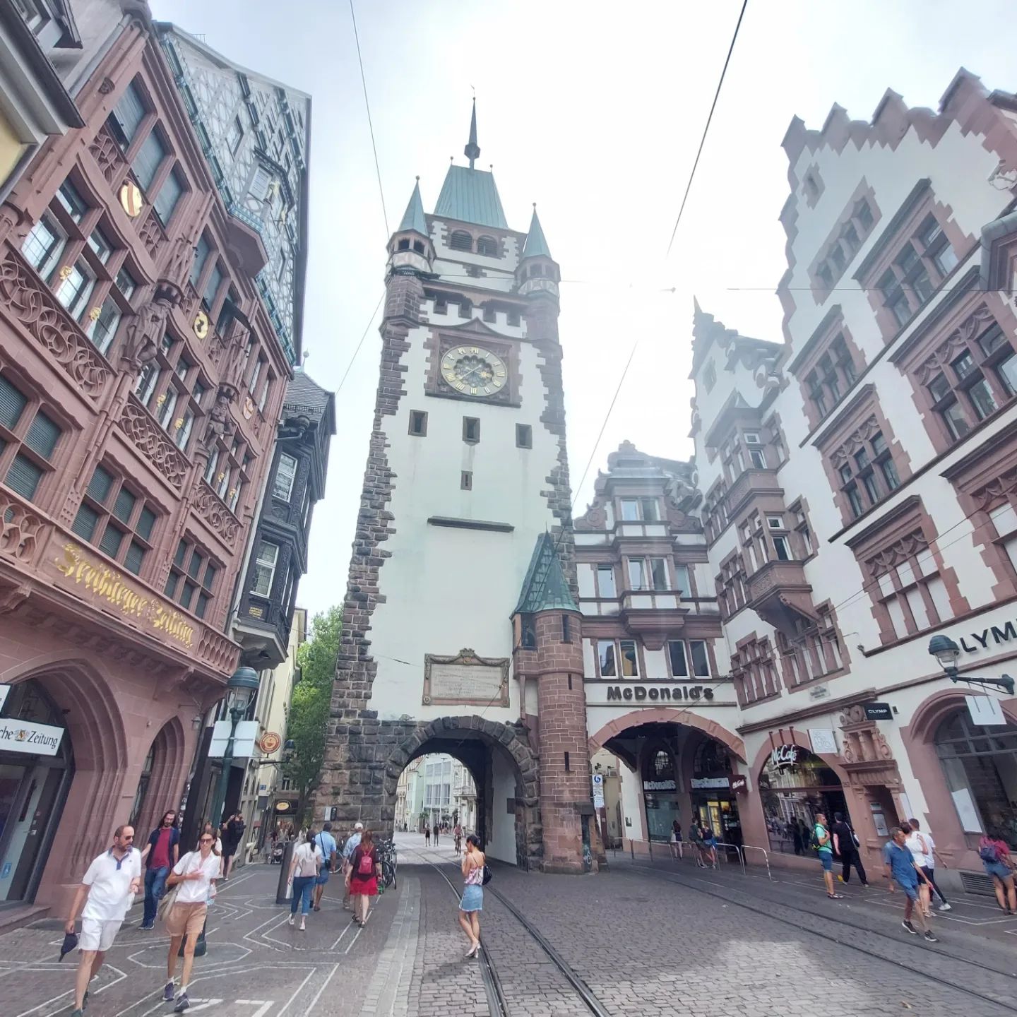 City gates in Freiburg
