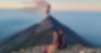 Reluctant to leave the amazing view of Fuego erupting