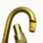 Miniatura: Mosquetón offset keylock twistlock + pin 50 kN