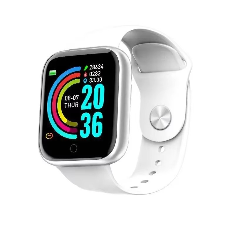 Thumbnail: Smart Watch ColorScreen Y68 Fitness Band Sport Tracking Step Counter Music