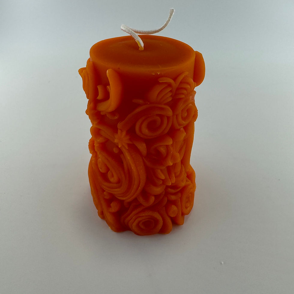 Thumbnail: Swirls & Stars Candle