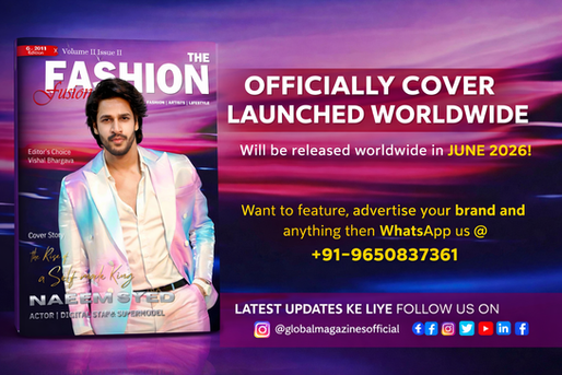 The Fashion Fusion Unveils Its Power-Packed Cover for Volume II, Issue II