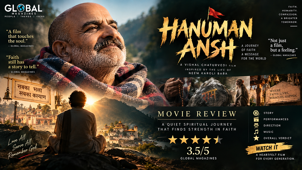 Hanuman Ansh Movie Review: A Spiritual Journey of Faith | Global Magazines