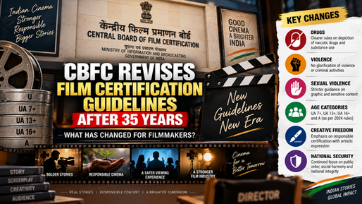 CBFC Film Certification Guidelines Revised After 35 Years: Key Changes