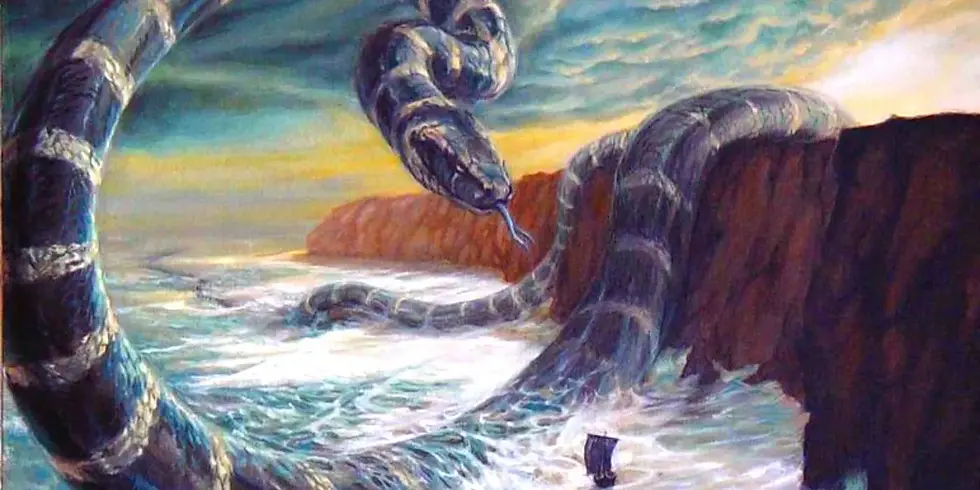 le Jörmungandr : le serpent des mers de Midgard_Légendes Vikings