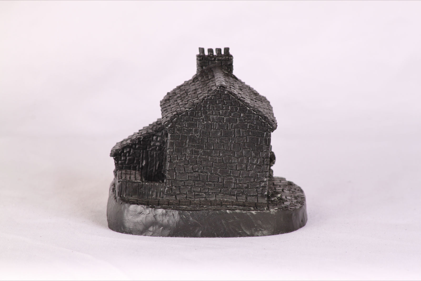coal figurine miners cottage