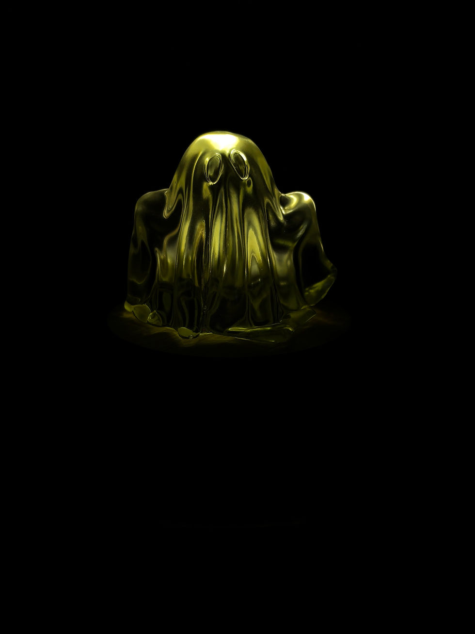 Thumbnail: Professional epoxy resin ghost casting - Yorkshire ghost figurine for collectors and enthusiasts