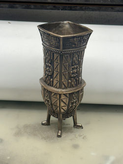 Detailed replica of the medieval Dunvegan Cup created using CAD and 3D printing