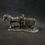 Thumbnail: horse drawn cart figurine statue