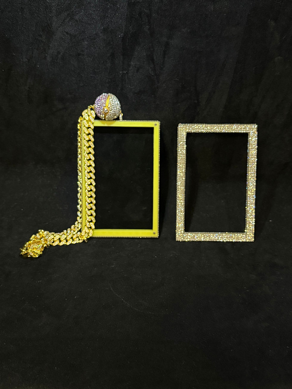 Thumbnail: Logan Paul-inspired Pokémon card pendant in graded slab on iced gold necklace