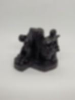 The landings - Victorian Mining family made with coal