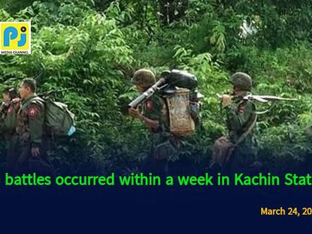 5 Battles Occurred Within a Week in Kachin State