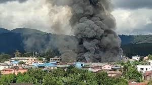 ကွတ်ခိုင်မြို့ KIA နှင့် TNLA ထိန်းချုပ်၀န်းကျင်ကို စစ်ကောင်စီမှ ပေါင် ၅၀၀ ခန့်ရှိသောဗုံးဖြင့် ၅ ကြိမ်ထက်မနည်း ကြဲချတိုက်ခိုက်