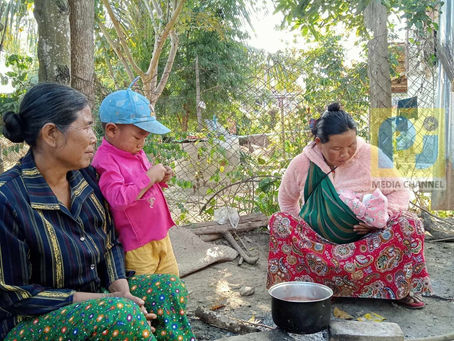 A Woman Named Ma Ni, Who Was Affected by a Landmine, is Struggling for Living and In Need of Help