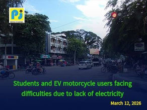 Students and EV Motorcycle Users Facing Difficulties Due to Lack of Electricity