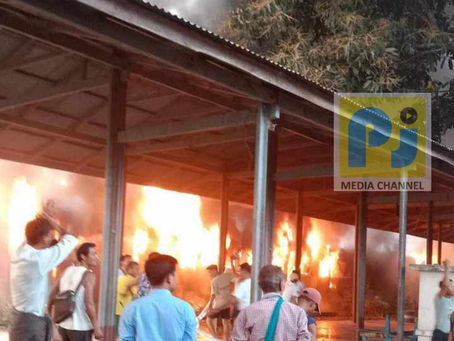 Namma Train Carriages Fire