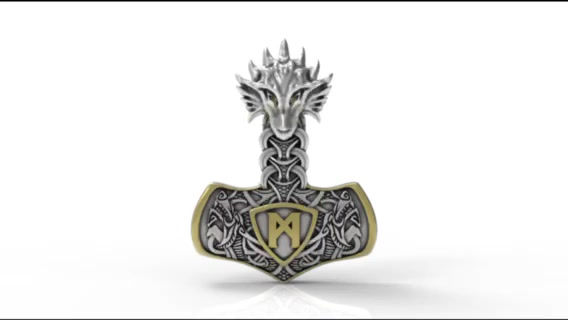 Thumbnail: Midgard Vikings Brotherhood Pendant