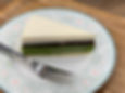 抹茶のチーズケーキ