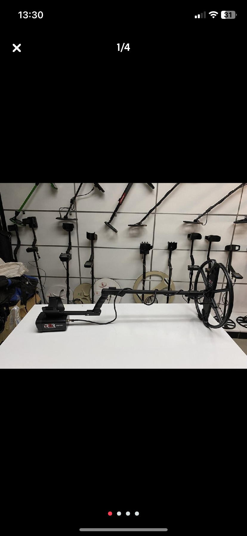 Rdr Deep Pro 38 cm Arama Başlıklı Dedektör