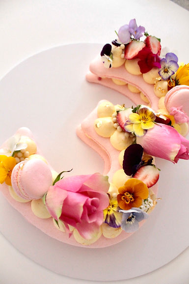 Macaron Number Cake.jpeg