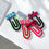 Thumbnail: Acrylic Paperclip bookmark 