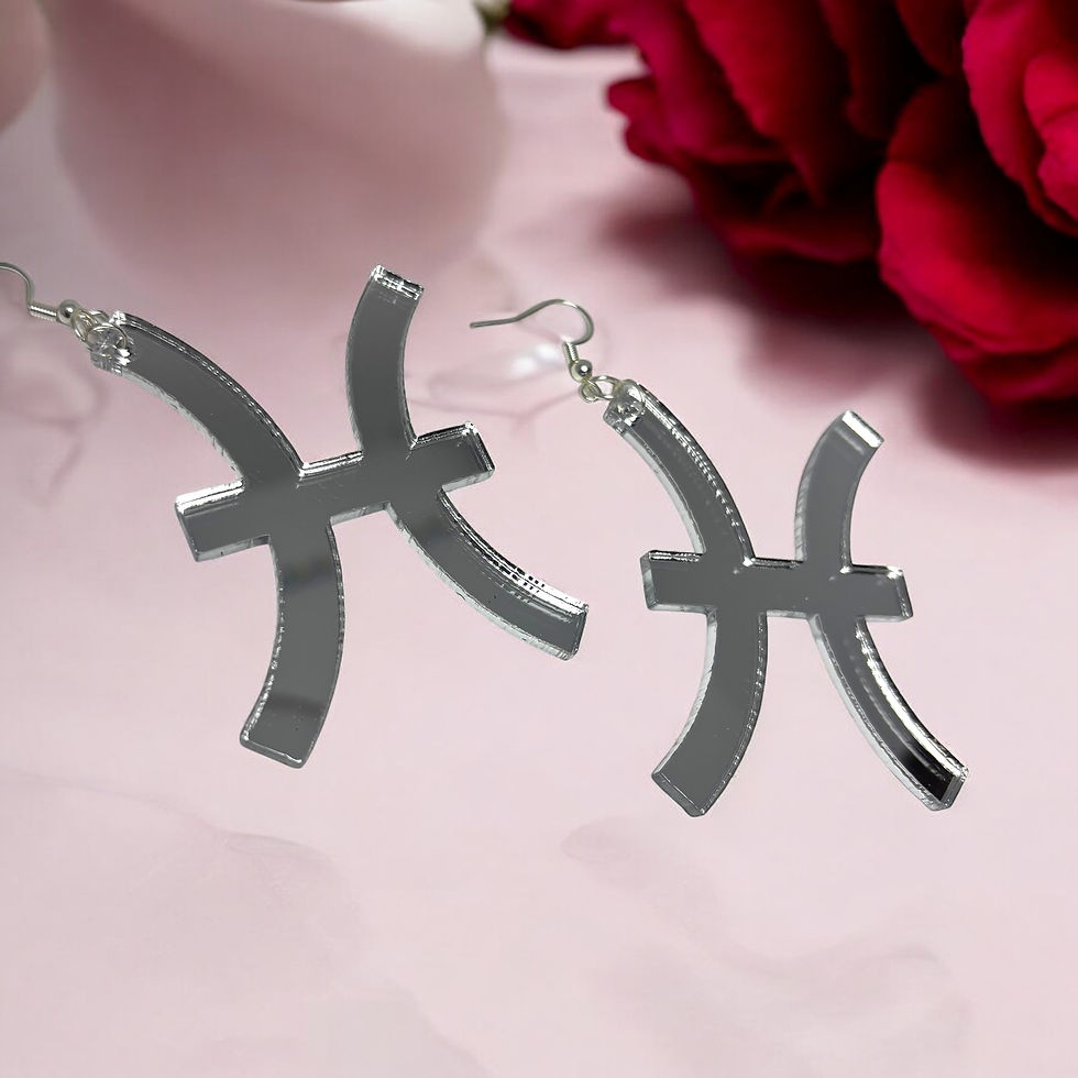 Zodiac sign earrings 