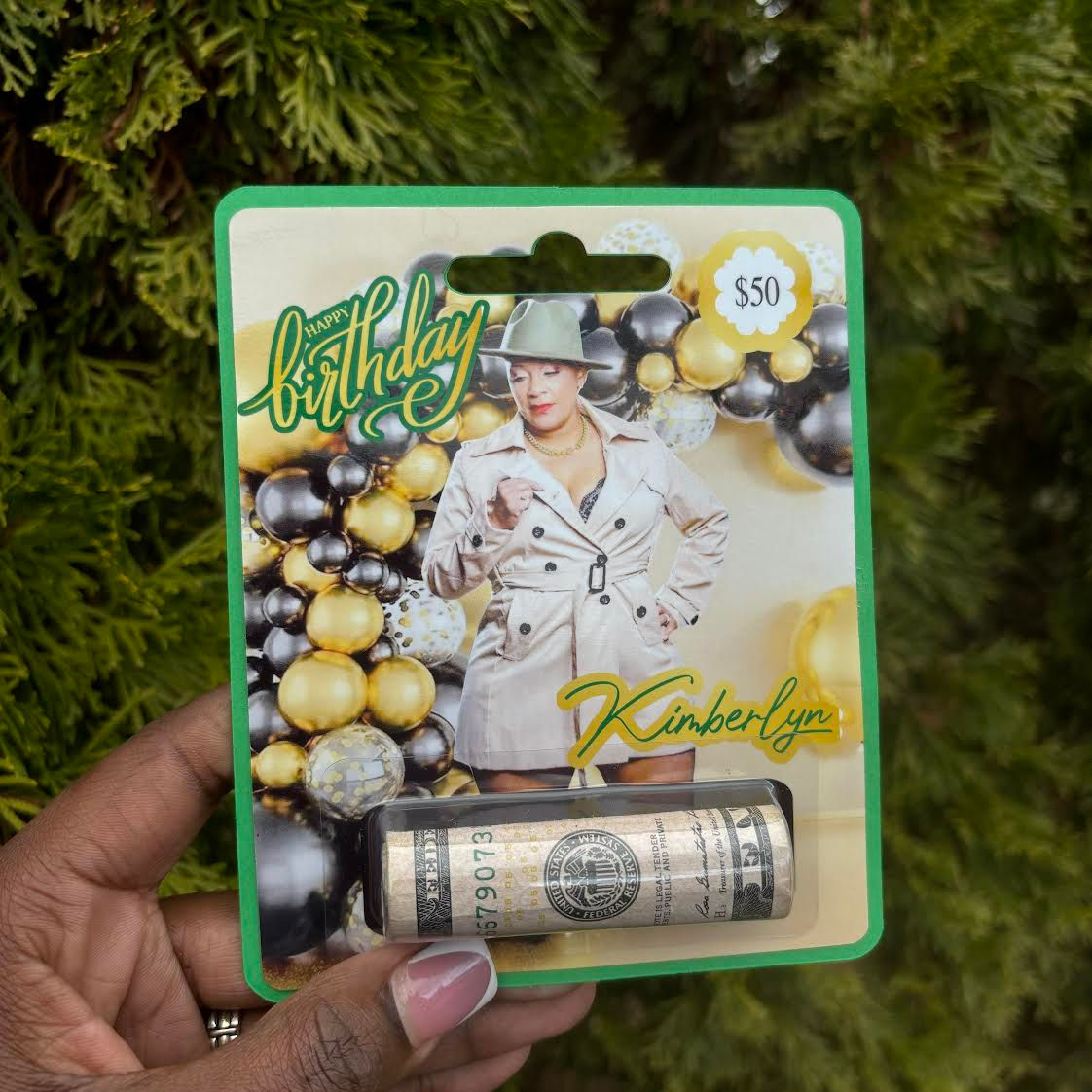 Birthday Cash Money Card