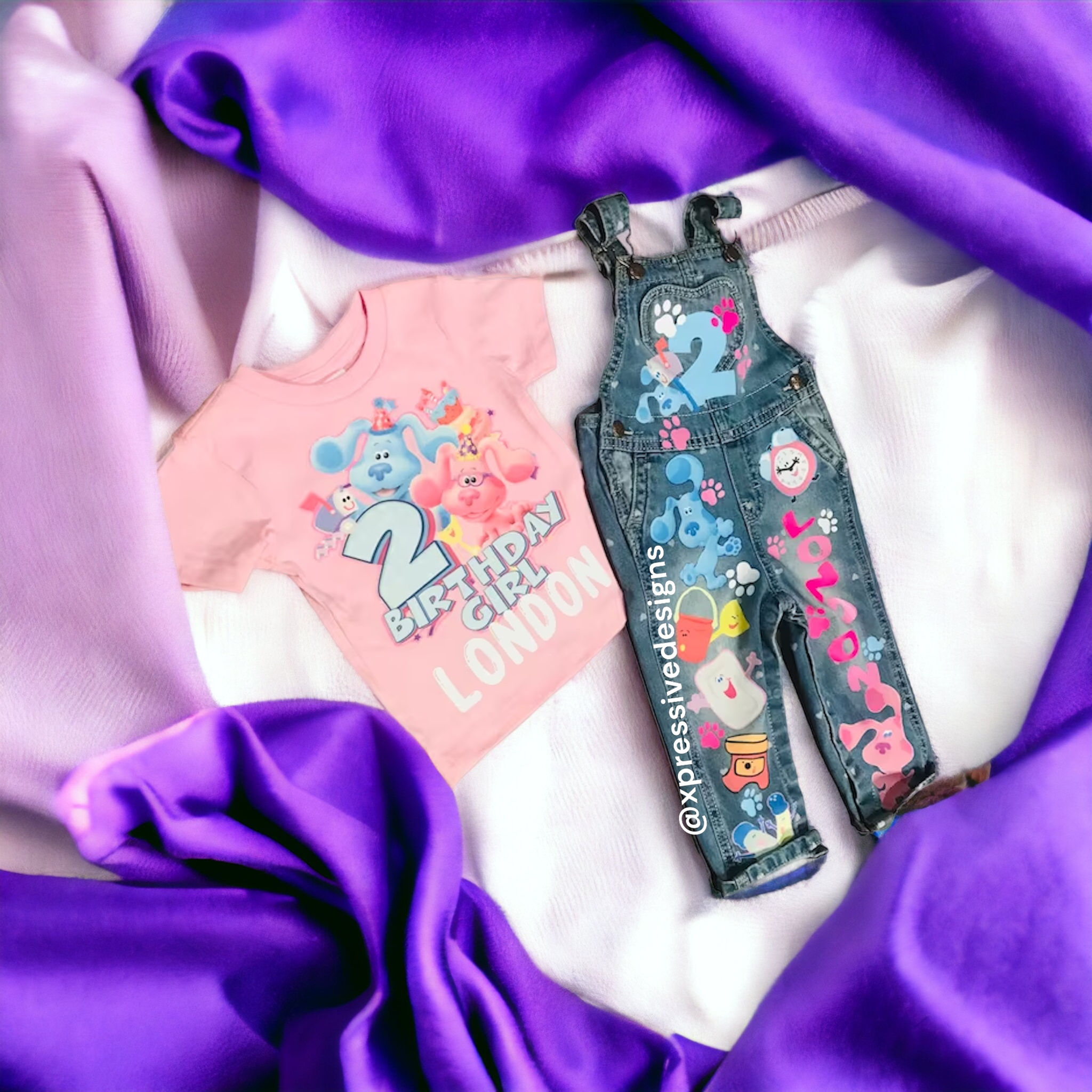 Blues Clues overall set 