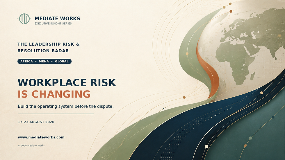 Workplace Risk is Changing Banner