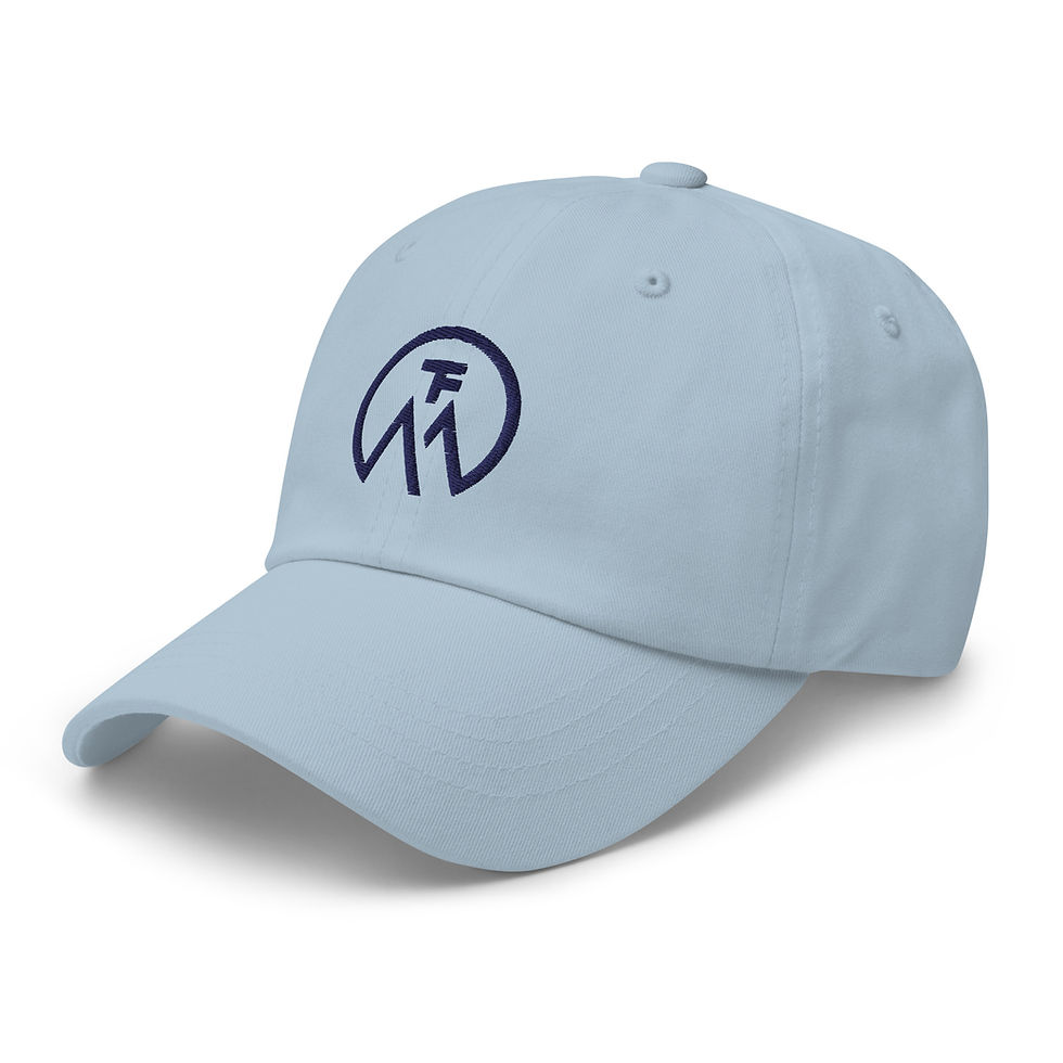 Thumbnail: TFD Logo Dad hat (light)