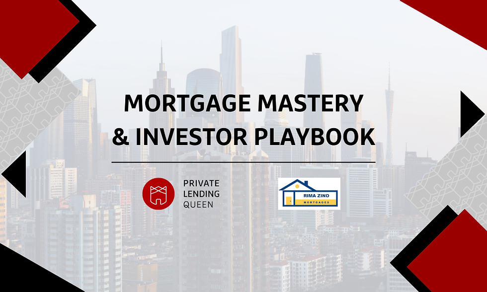 Mortgage Mastery & Investor Playbook