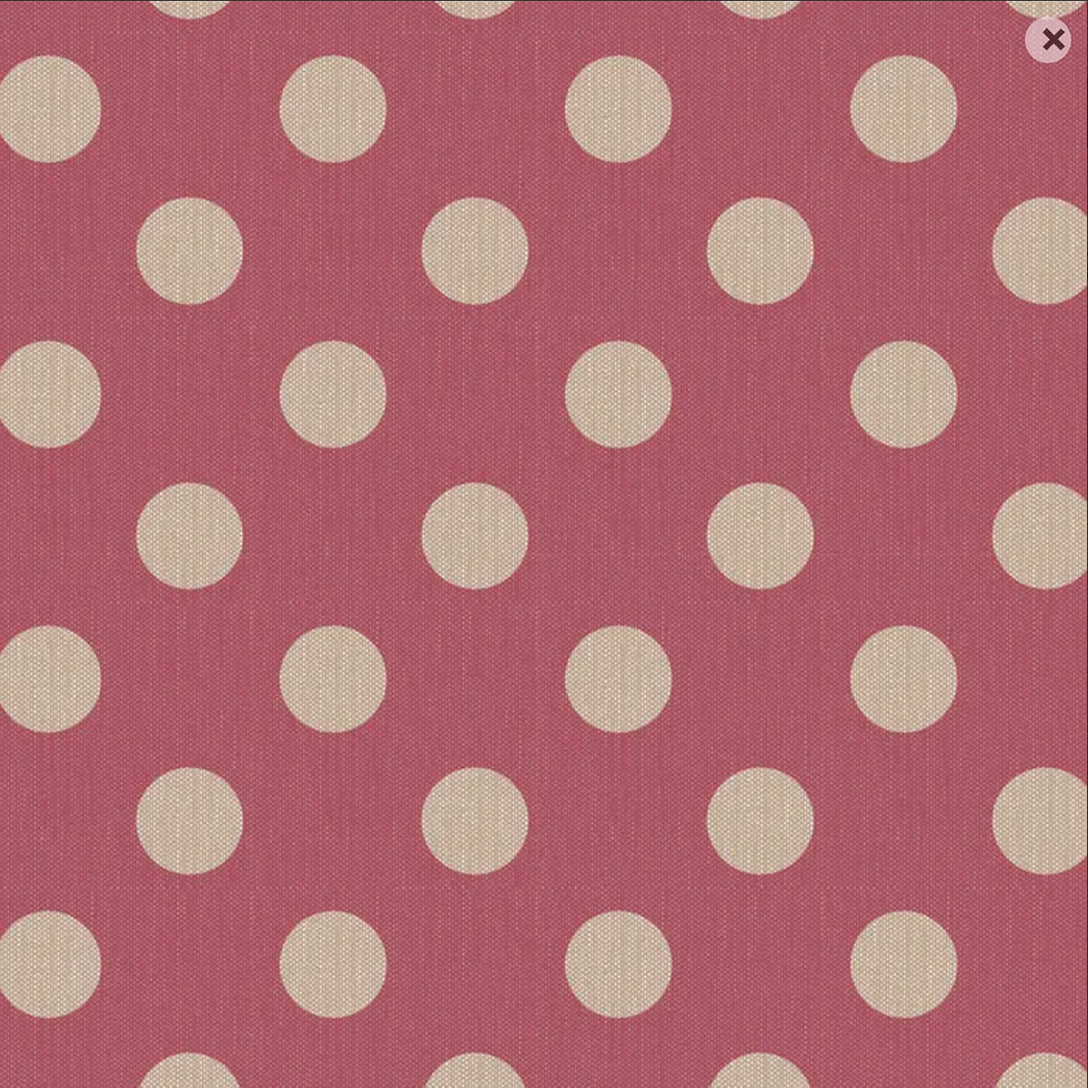 Chambray Dots Burgundy