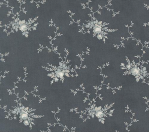 Breathtaking Blues Dusk Rose Garden Florals by 3 Sisters