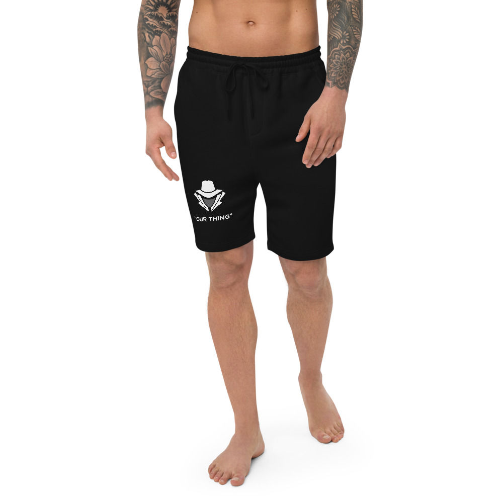 Men's Fleece Sweat-Shorts w/ Logo (NO LOCATION)